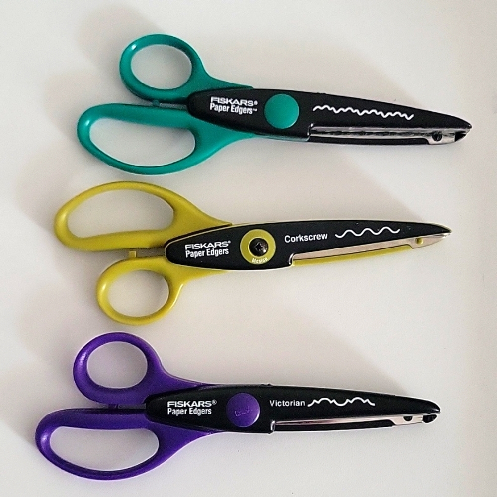 Fiskars Paper Edge Scissors Bundle
